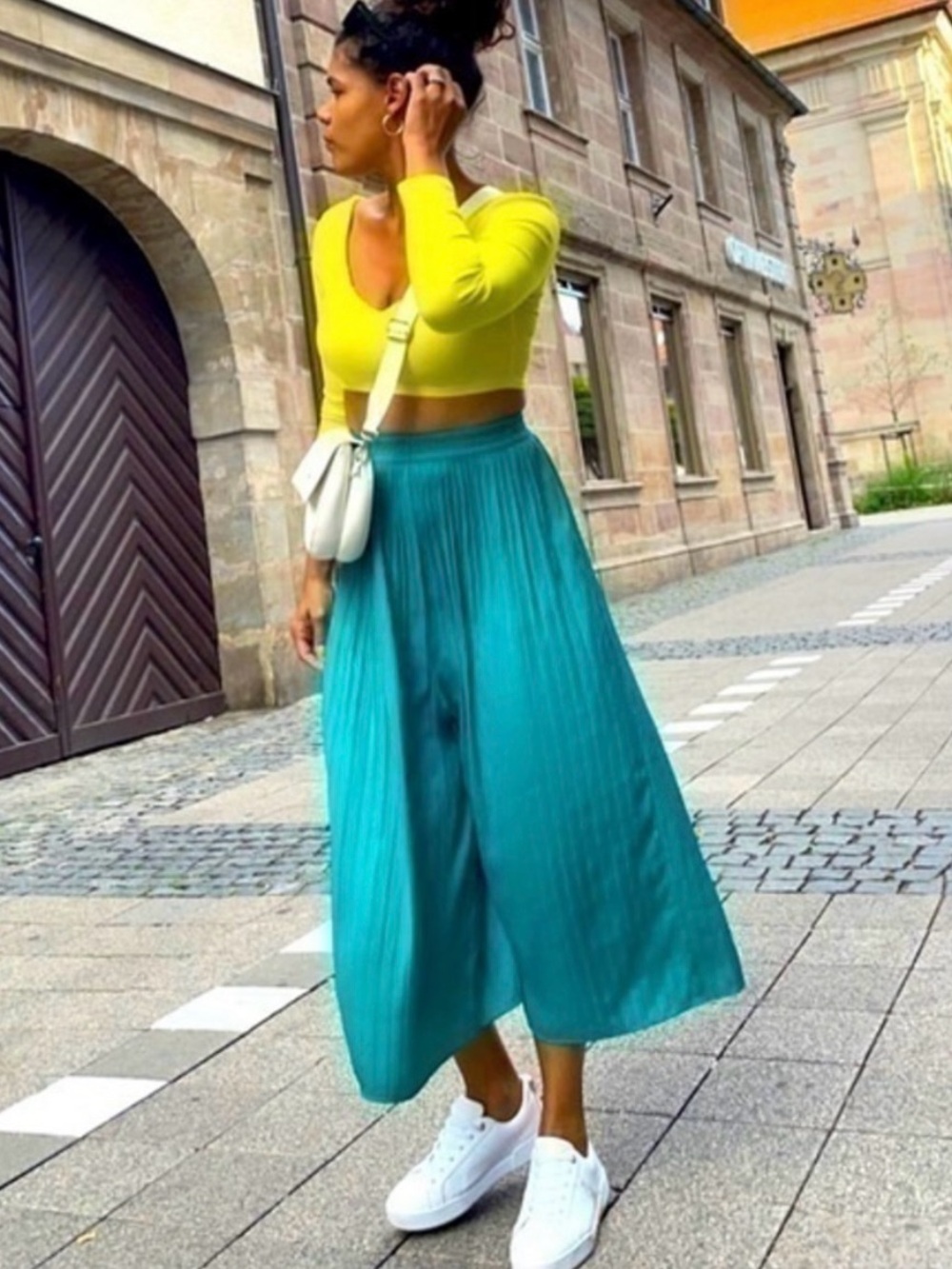 ZARA pleated pants 0187 020
